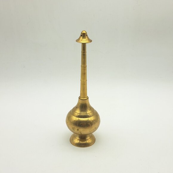 Brass Rosewater Sprinkler Gulab Pash - Picture 1 of 11